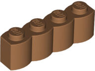 LEGO® Caramida curbata 1 X 4 busteni (4651232)
