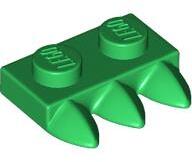 LEGO® Placă modificată 2 X 1 cu 3 dinţi / 3 gheare (6399786)
