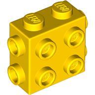 LEGO® Cărămidă modificată 1 X 2 X 1 2/3 cu knoburi pe 3 laturi (6310247)