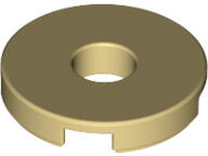 LEGO® Placa neteda rotunda 2 X 2 cu gaura (6115248)