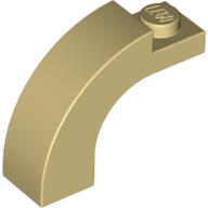 LEGO® Cărămidă curbată 3 X 1 X 2 (6055782)