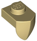 LEGO® Placa 1 X 1 modificata cu dinte / gheara (6143058)
