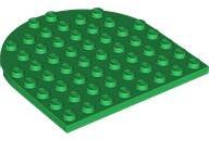 LEGO® Placa 8 X 8 rotunjita (6345559)