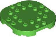 LEGO® Placa modificata 6 X 6 cu colturi rotunjite (6301631)