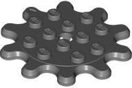LEGO® Placă modificată 4 X 4 cu 10 dinţi (6252371)