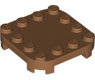 LEGO® Placa modificata 4 X 4 cu colturi rotunjite (6308873)