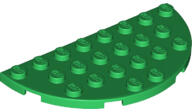 LEGO® Placa 8 X 4 rotunjita dublu (6133767)