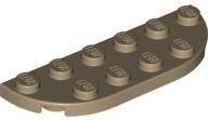 LEGO® Placa 6 X 2 rotunjita dublu (6167854)