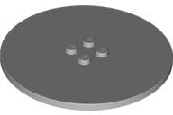 LEGO® Placa neteda rotunda 8 X 8 modificata cu 4 stud (4625582)