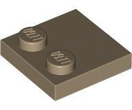 LEGO® Placa neteda modificata 2 X 2 2 knob (6396392)