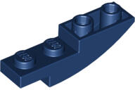 LEGO® Cărămidă curbată 4 X 1 X 1 Inv (6199906)