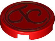 LEGO® Placă netedă rotundă 2 X 2 decorată - TC (6229021)