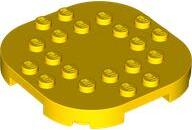LEGO® Placă modificată 6 X 6 cu colţuri rotunjite (6314191)