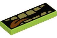 LEGO® Placă netedă 1 X 3 decorată(dinţi şi limbă) (6238278)