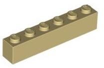 LEGO® Cărămidă 6 X 1 (4112982)