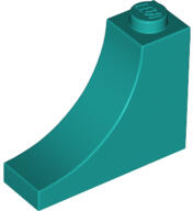LEGO® Cărămidă curbată 1 X 3 X 2 - Inv (6236766)