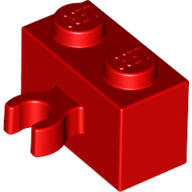 LEGO® Cărămidă modificată 2 X 1 cu clip orizontal (6127728)