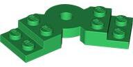 LEGO® Placa modificata 2 x 6 x 2/3 curbata (6372712)