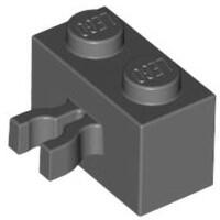 LEGO® Caramida modificata 2 X 1 cu clip orizontal (6127738)
