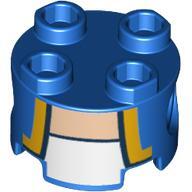LEGO® Cărămidă rotundă 2 X 2 cu gaură pin decorată (6309081)