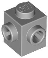 LEGO® Cărămidă modificată 1 X 1 cu 2 Knobs alăturaţi (6267495)