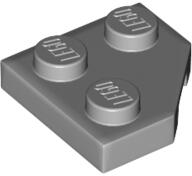 LEGO® Placa 2 X 2 colt (6186657)