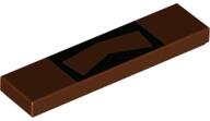 LEGO® Placă netedă 4 X 1 decorată (6231886)