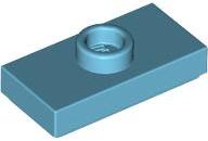 LEGO® Placă netedă modificată 1 X 2 knob (6331949)