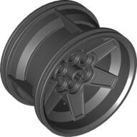 LEGO® Jantă 56mm D. X 34mm cu 6 găuri pin (6061050)