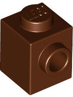 LEGO® Cărămidă modificată 1 X 1 cu 1 Knob (6062574)