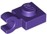 LEGO® Placa 1 X 1 modificata cu clip vertical (6173790)