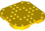 LEGO® Placă modificată 8 X 8 cu colţuri rotunjite (6314193)