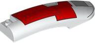 LEGO® Cărămidă curbată 10 X 2 X 2 dreapta decorată (6467214)