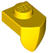 LEGO® Placa 1 X 1 modificata cu dinte / gheara (6047218)