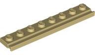 LEGO® Placă 8 X 1 modificată cu şină (4161443)