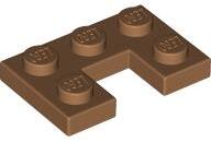 LEGO® Placă 2 X 3 modificată decupată 1 X 1 (6336665)