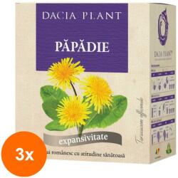 DACIA PLANT Set 3 x Ceai de Papadie, 50 g, Dacia Plant (CAD-3xDPL-111279)