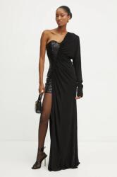 PINKO rochie culoarea negru, mini, mulata, 104506 A29M 9BYH-SUD0BF_99X (104506.A29M)