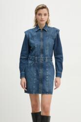 G-Star RAW rochie din denim mini, mulată, D25362-D301 9BYH-SUD1UC_55J (D25362.D301)