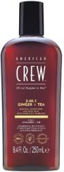 American Crew 3-in-1 Ginger + Tea Shampoo, Conditioner and Body Wash 250 ml