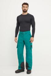 Helly Hansen pantaloni de schi ULLR D culoarea verde, 65881 9BYY-SPM0MD_77X (65881)