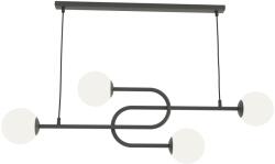 Emibig Atria függőlámpa 4x10 W fehér-fekete 1383/4