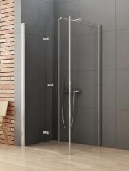 NEW TRENDY New Soleo zuhanykabin 110x90 cm négyszögletes króm fényes/átlátszó üveg K-0384 (K0384)