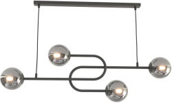 Emibig Atria függőlámpa 4x10 W fekete-grafit 1384/4