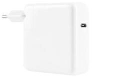 Utángyártott PD-96W 96W PD USB Type-C Macbook laptop töltő (adapter) utángyártott tápegység, fehér (PD-96W)