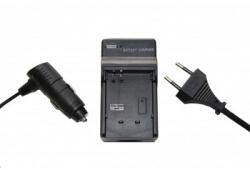Nikon CGA-S006_töltő Panasonic CGA-S006E / CGR-S006E akkumulátor töltő (hálózati és autós) (CGA-S006_tĂśltĹ)