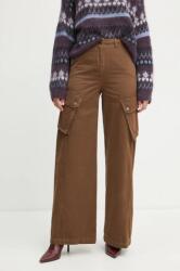 Weekend Max Mara pantaloni de bumbac 9BYH-SPD0GZ_88X (2425136016600)