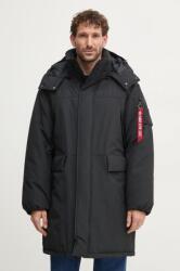 Alpha Industries geacă bărbați, culoarea negru, de iarnă, 148124 9BYH-KUM09E_99X (148124)