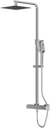 Lavita Cetus zuhany készlet fal termosztáttal trópusi zuhany opcióval króm 5900378346203 (5900378346203)