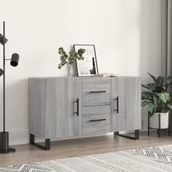 vidaXL szürke sonoma színű szerelt fa tálalószekrény 100 x 36 x 60 cm (828202)